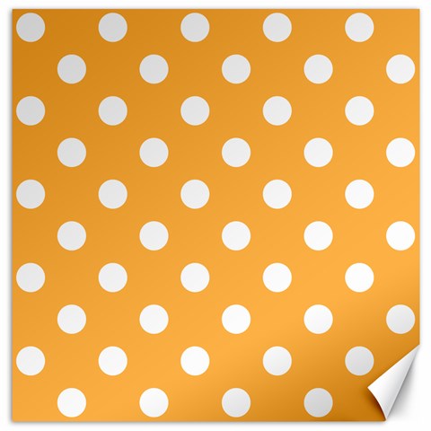 Polka Dots 15.2 x15.41  Canvas - 1