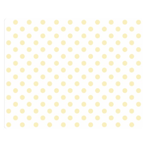 Polka Dots 60 x50  Blanket Back