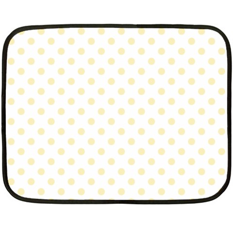 Polka Dots 35 x27  Blanket Back