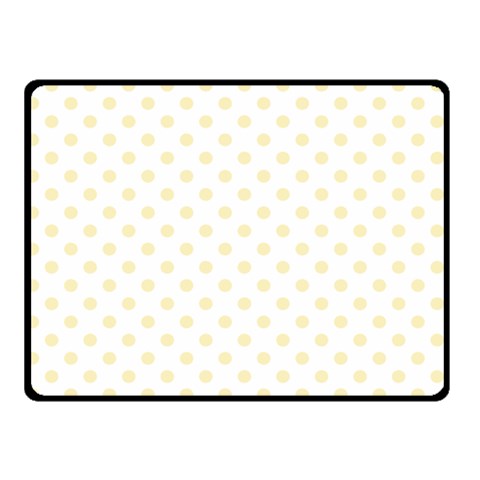 Polka Dots 45 x34  Blanket Back