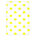 Polka Dots - Yellow on White Removable Flap Cover (S)