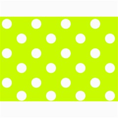 Polka Dots 7 x5  Photo Card - 1