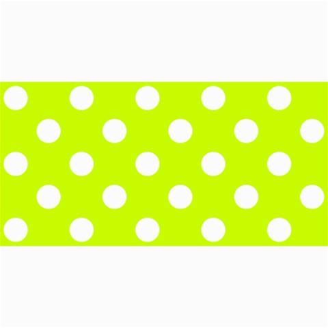 Polka Dots 8 x4  Photo Card - 1