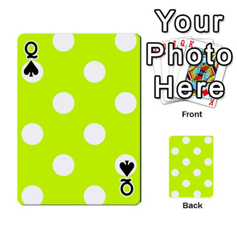 Queen Polka Dots Front - SpadeQ