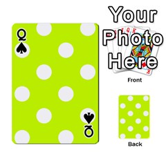 Queen Polka Dots Front - SpadeQ