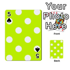 Polka Dots Front - Spade5