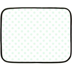 Polka Dots 35 x27  Blanket Front