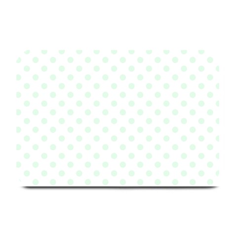 Polka Dots 18 x12  Plate Mat