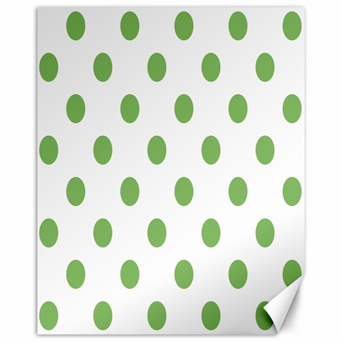 Polka Dots 15.75 x19.29  Canvas - 1