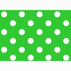 Polka Dots 7 x5  Photo Card - 2