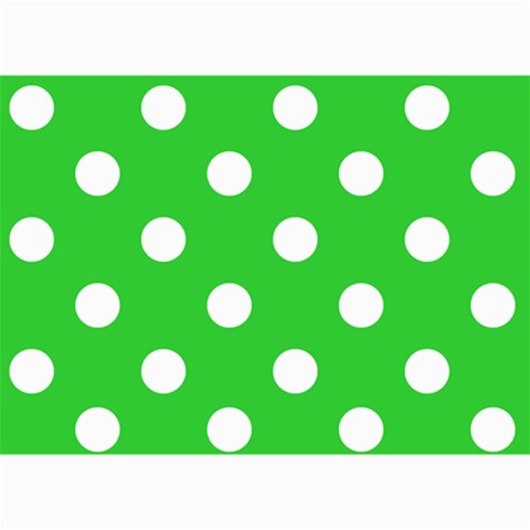 Polka Dots 7 x5  Photo Card - 3