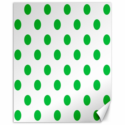 Polka Dots 15.75 x19.29  Canvas - 1