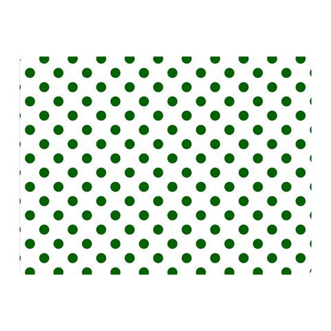 Polka Dots 35 x27  Blanket Front