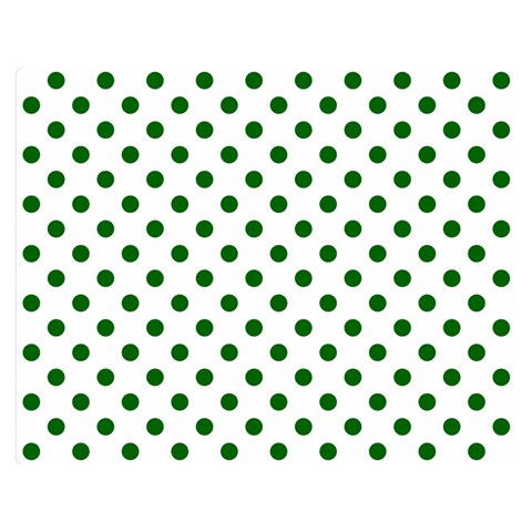 Polka Dots 60 x50  Blanket Front