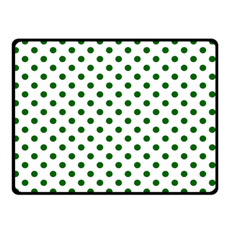 Polka Dots 45 x34  Blanket Front