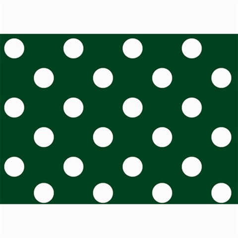 Polka Dots 7 x5  Photo Card - 2