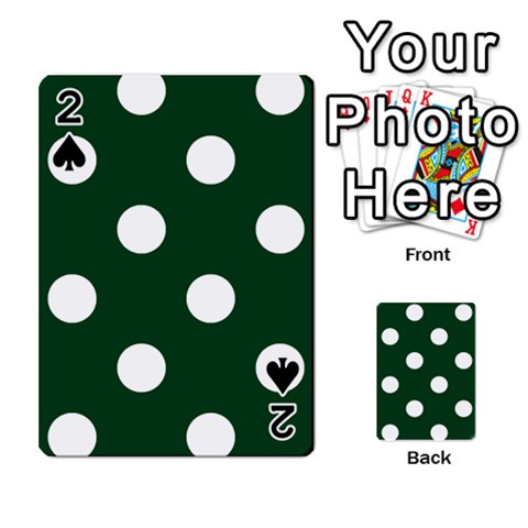 Polka Dots Front - Spade2