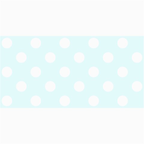 Polka Dots 8 x4  Photo Card - 1