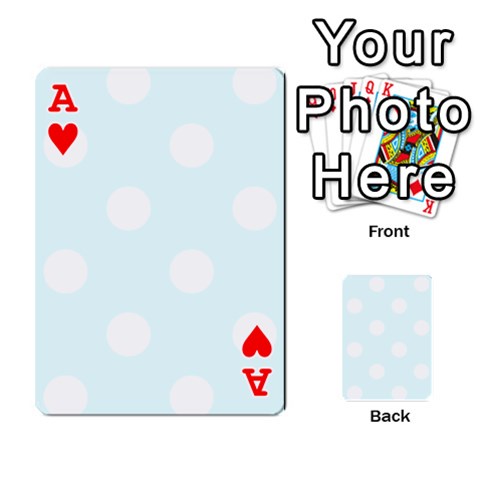 Ace Polka Dots Front - HeartA