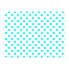 Polka Dots 35 x27  Blanket Front