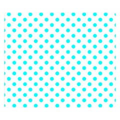 Polka Dots 50 x40  Blanket Front