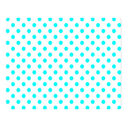 Polka Dots 80 x60  Blanket Front