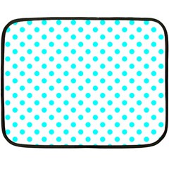 Polka Dots 35 x27  Blanket Front