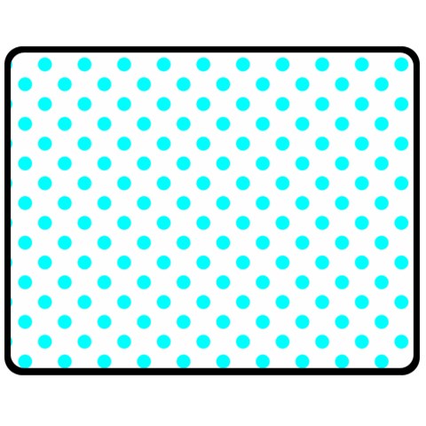 Polka Dots 60 x50  Blanket Front