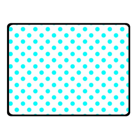 Polka Dots 50 x40  Blanket Front