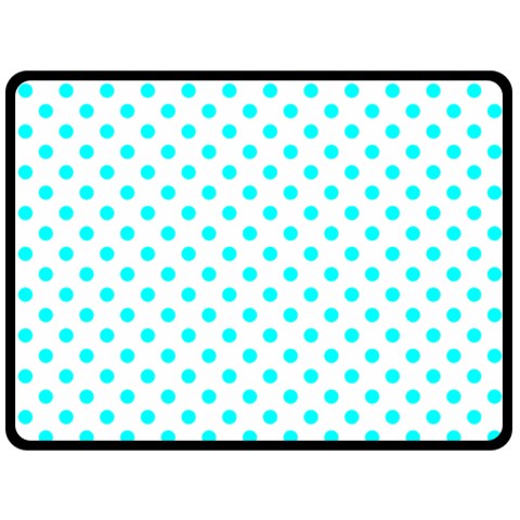 Polka Dots 80 x60  Blanket Front