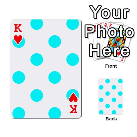 King Polka Dots Front - HeartK