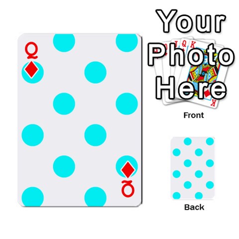 Queen Polka Dots Front - DiamondQ