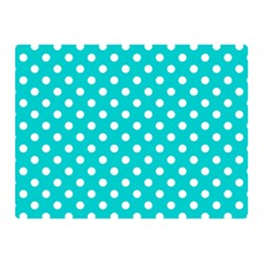 Polka Dots 35 x27  Blanket Front