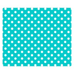 Polka Dots 50 x40  Blanket Front