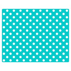 Polka Dots 60 x50  Blanket Front