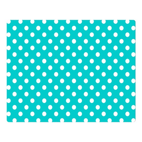 Polka Dots 80 x60  Blanket Front