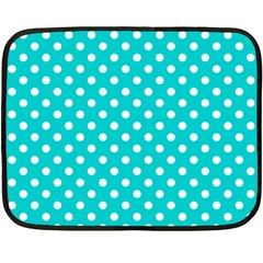 Polka Dots 35 x27  Blanket Front