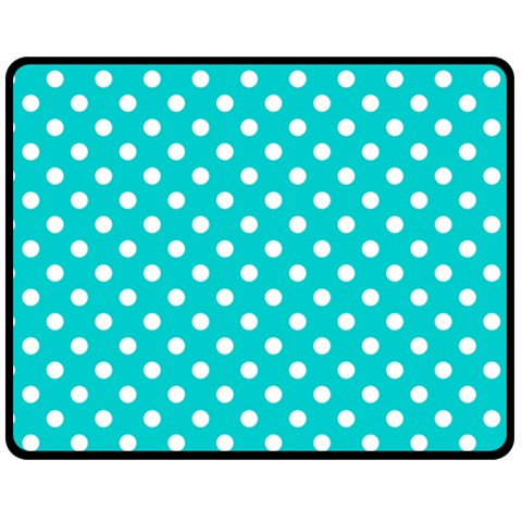 Polka Dots 60 x50  Blanket Front