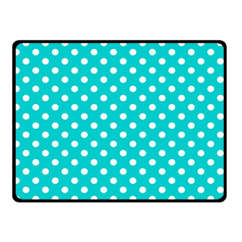 Polka Dots 45 x34  Blanket Front