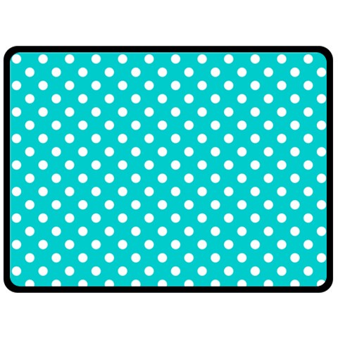 Polka Dots 80 x60  Blanket Front