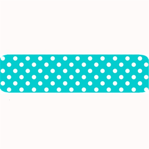 Polka Dots 32 x8.5  Bar Mat