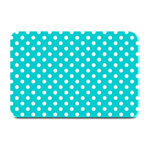 Polka Dots 18 x12  Plate Mat