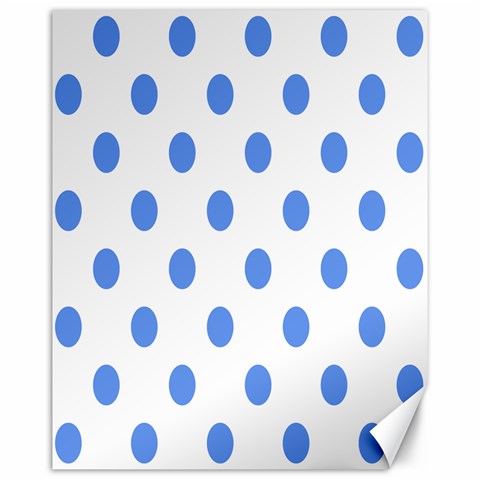 Polka Dots 15.75 x19.29  Canvas - 1