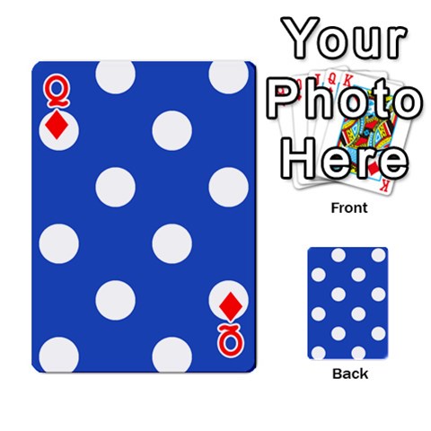 Queen Polka Dots Front - DiamondQ