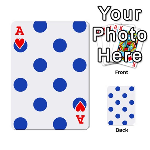 Ace Polka Dots Front - HeartA