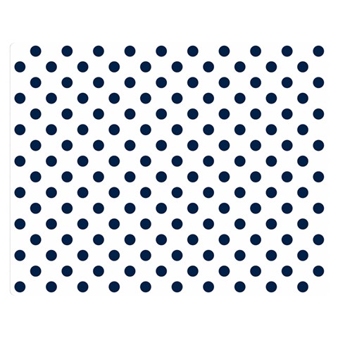 Polka Dots 60 x50  Blanket Front