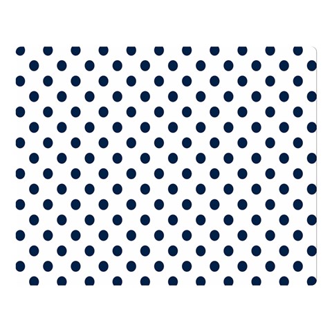 Polka Dots 80 x60  Blanket Front