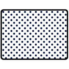 Polka Dots 80 x60  Blanket Back