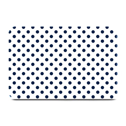 Polka Dots 18 x12  Plate Mat