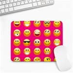 Emoji Pink Small Mousepad